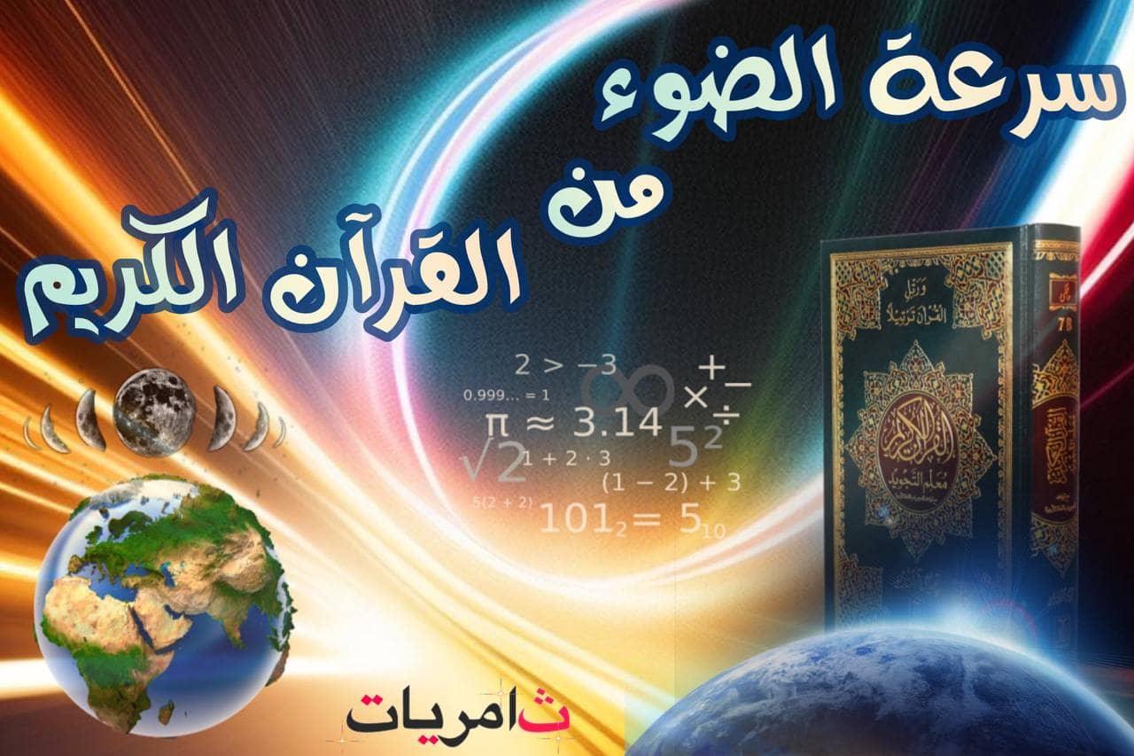 سرعة الضوء من القرآن الكريم