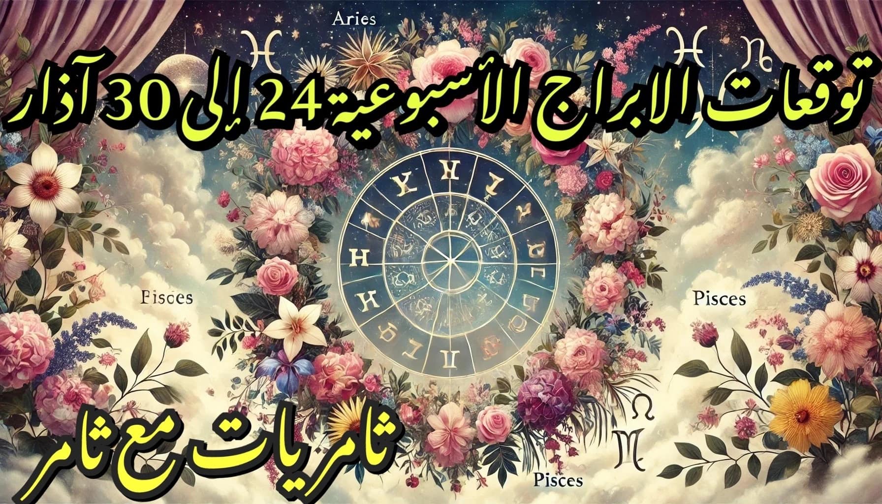 توقعات الابراج الأسبوعية 24 إلى 30 آذار
