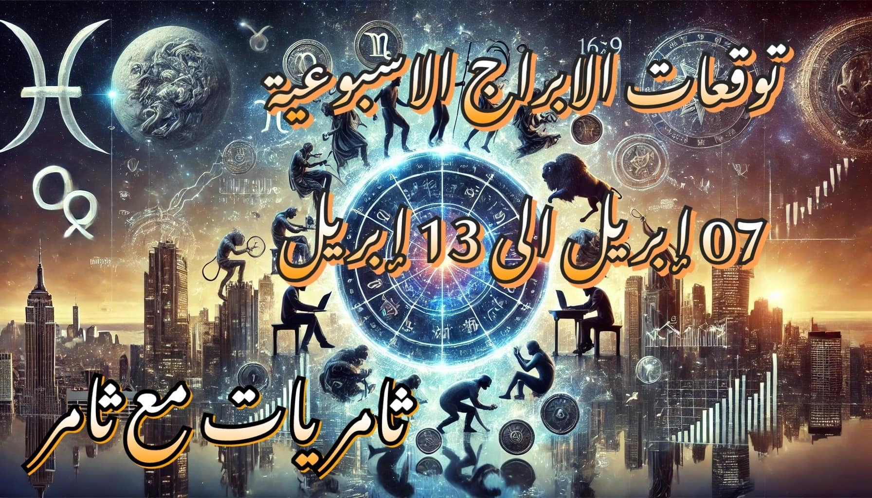 توقعات الابراج الأسبوعية 07 إبريل إلى 13 إبريل