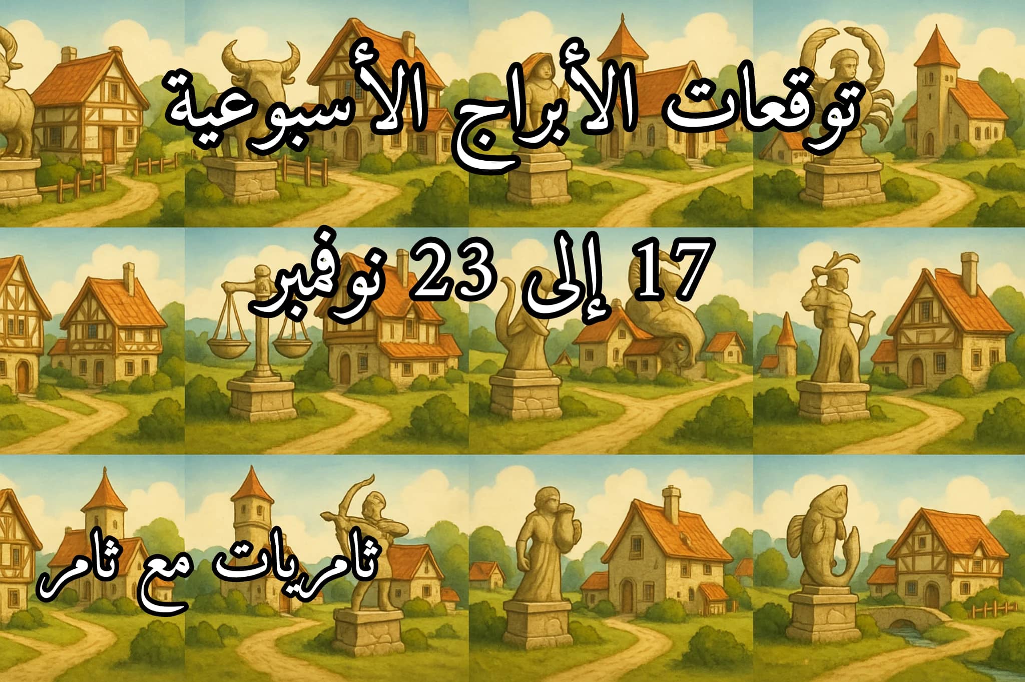توقعات الأبراج الأسبوعية 17 إلى 23 نوفمبر
