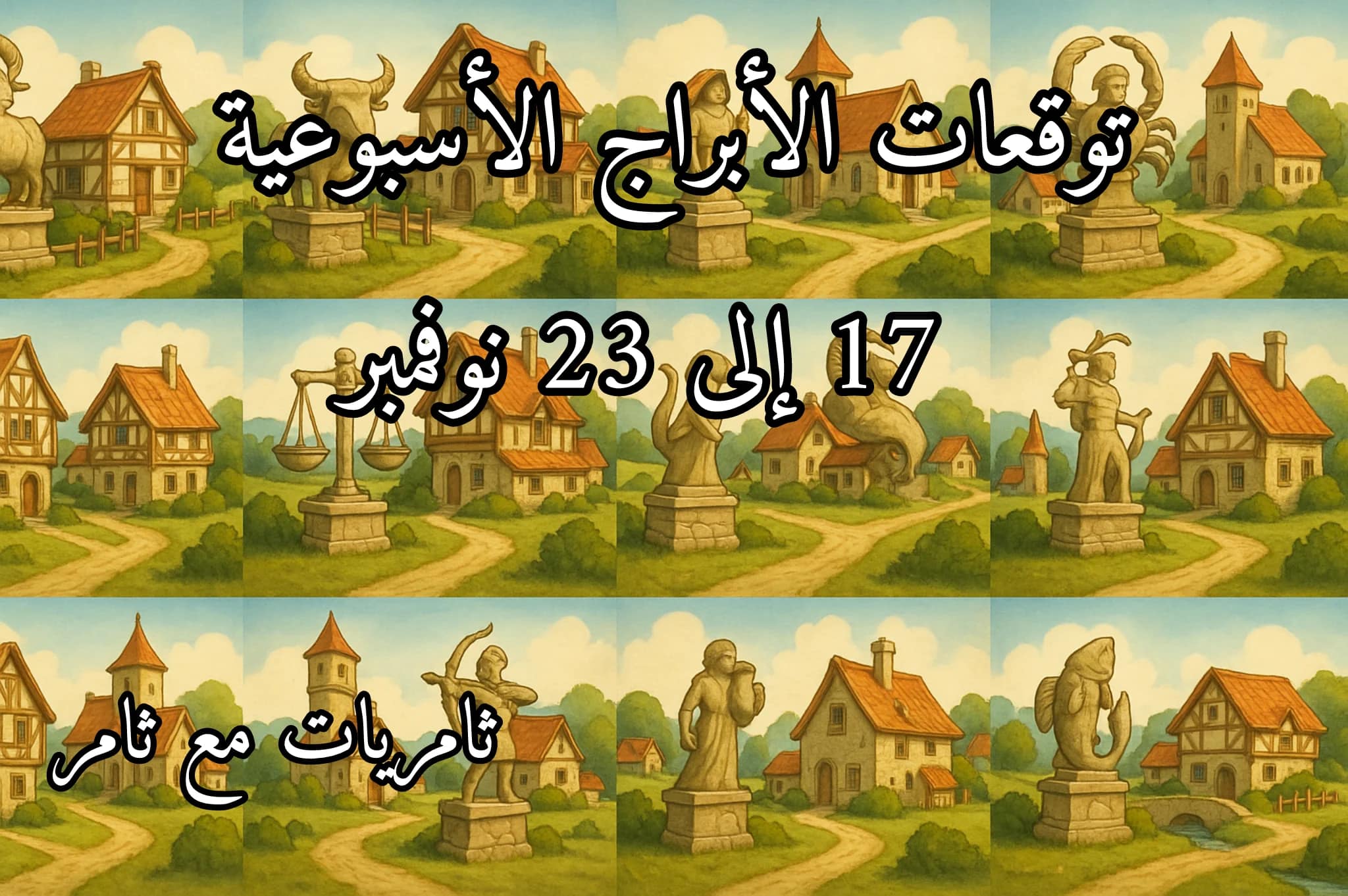 توقعات الأبراج الأسبوعية 17 إلى 23 نوفمبر