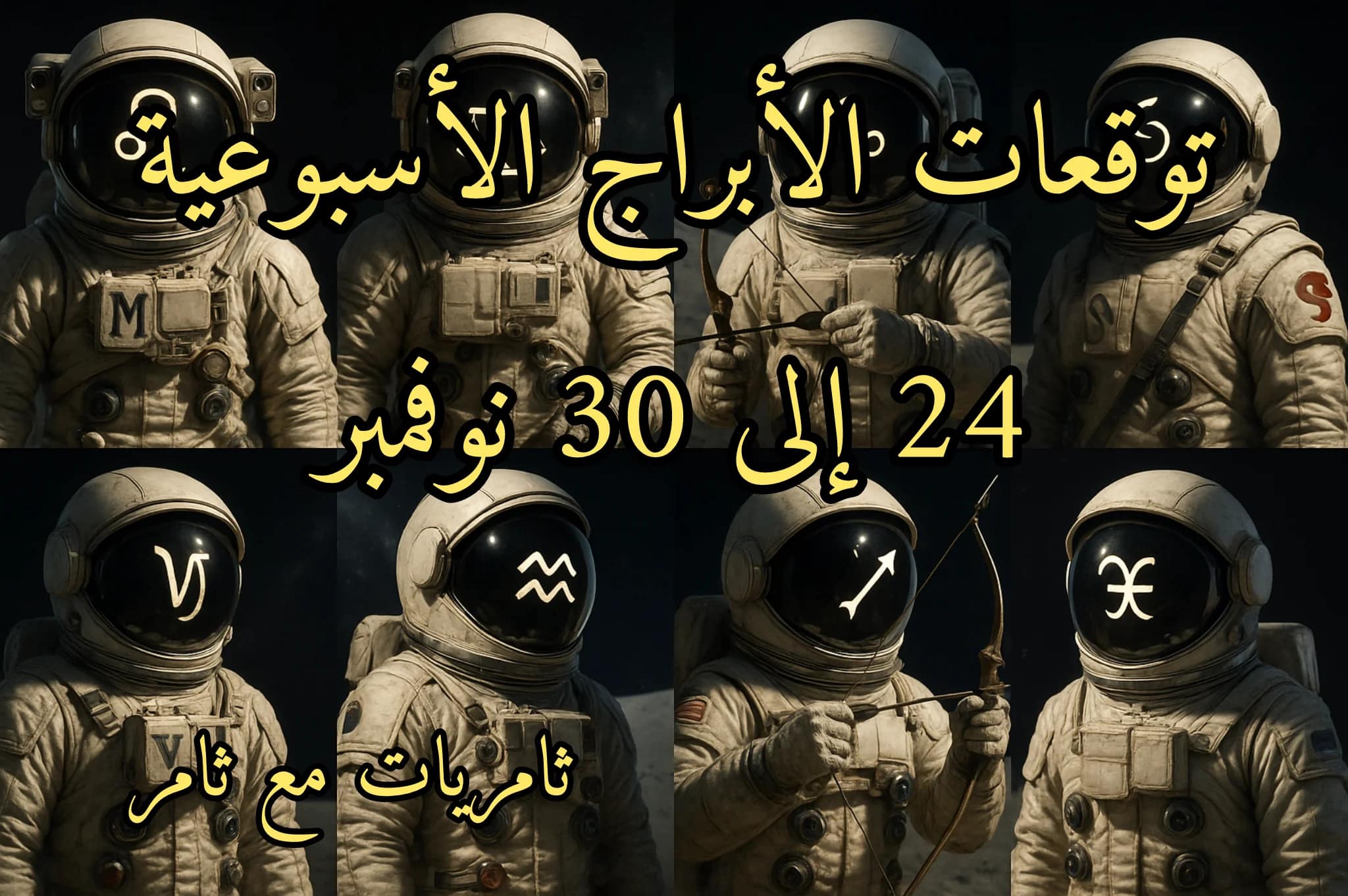 توقعات الأبراج الأسبوعية 24 إلى 30 نوفمبر