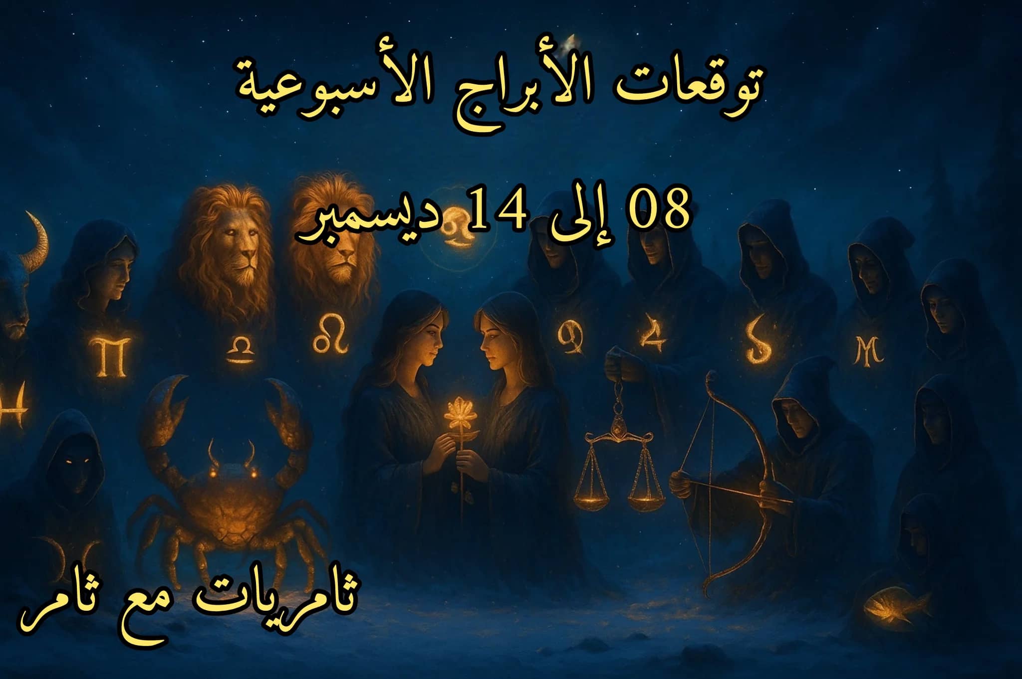 توقعات الأبراج الأسبوعية 08 إلى 14 ديسمبر